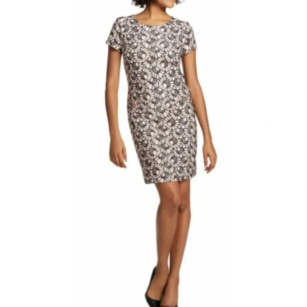 NWT Tommy Hilfiger Pink Floral Lace Sheath Dress